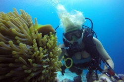 scuba diving Maledivy