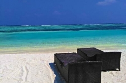 Dovolená na Maledivách - pláž