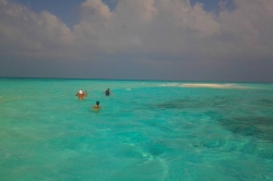 výlet na Maledivách