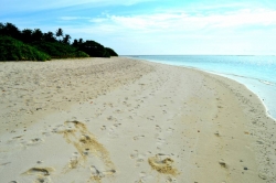 pláž Feridhoo Maledivy