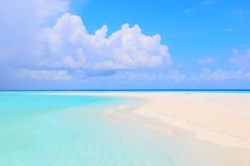 nejkrásnější pláž Maledivy