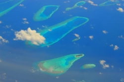 ostrovy Maledivy