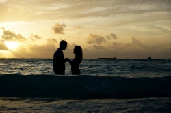 Maledivy svatba - romantika