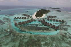 Maledivy, Club Med Kani z dronu