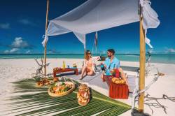 picnic na sandbanku