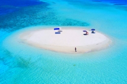 sand bank Maledivy