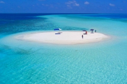 sand bank Maledivy