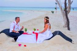 svatba Maledivy