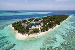 ostrov Thinadhoo Maledivy