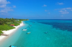 ostrov Thoddoo, Maledivy