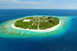překrásný ostrov Baa atolu