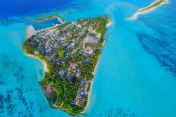 ostrov Mathiveri na Maledivách