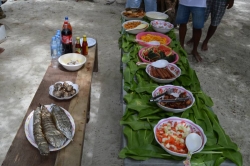 BBQ oběd na ostroě Vilingili