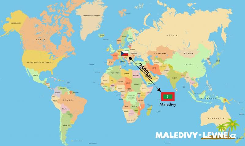 maledivy mapa MAPA Maledivy | Kde leží Maledivy | Turistické informace o Maledivách maledivy mapa