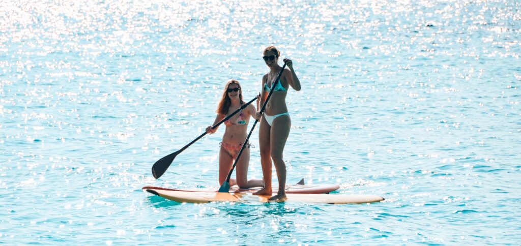 paddleboard Maledivy
