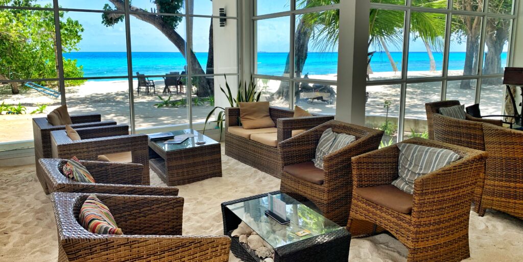 hotel na ostrově Dhigurah