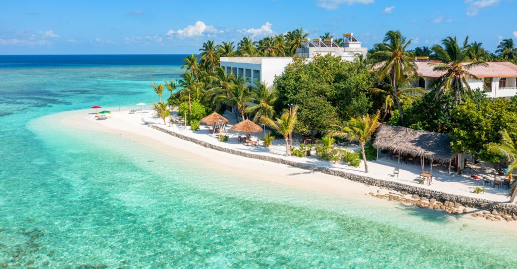 hotel na ostrově Thinadhoo
