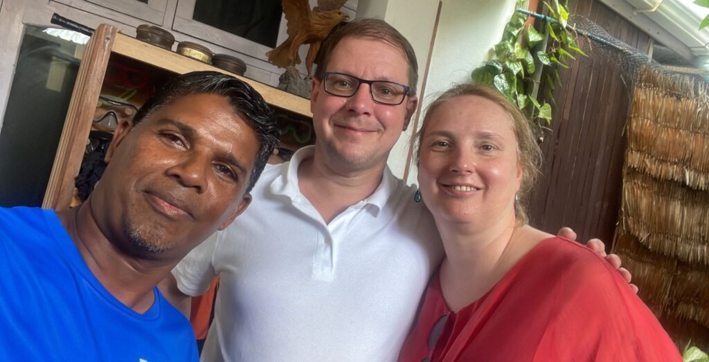 majitel penzionu na Maafushi