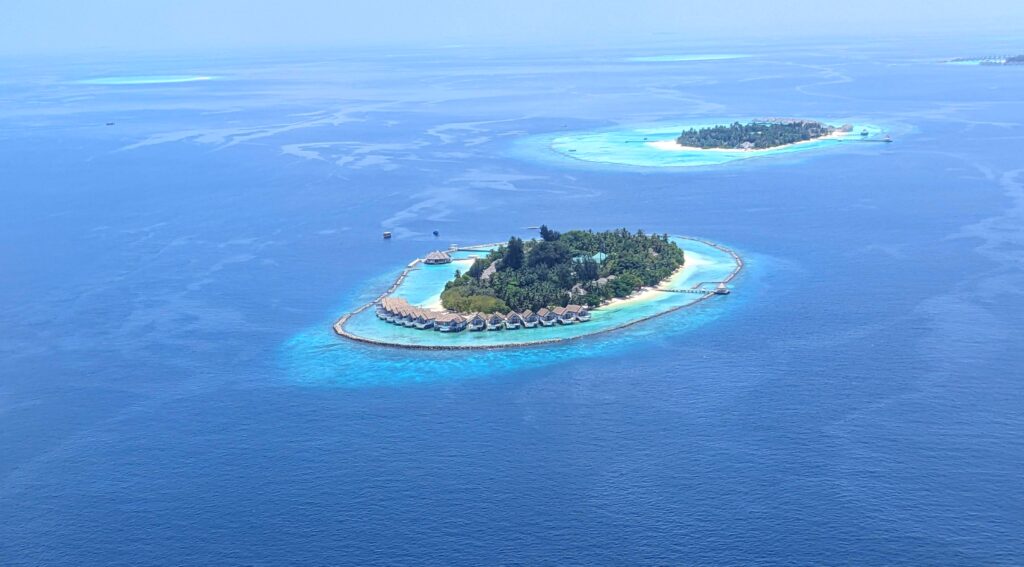 resort Amaya Kuda Rah z letadla
