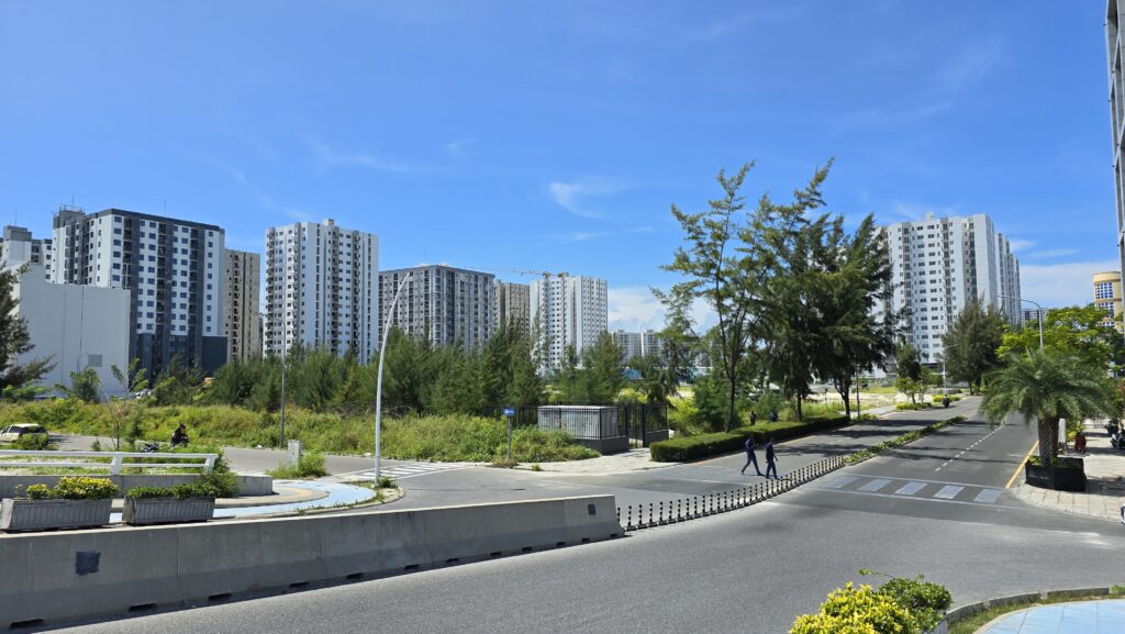 výstavba bytových domů Hulhumale Maledivy