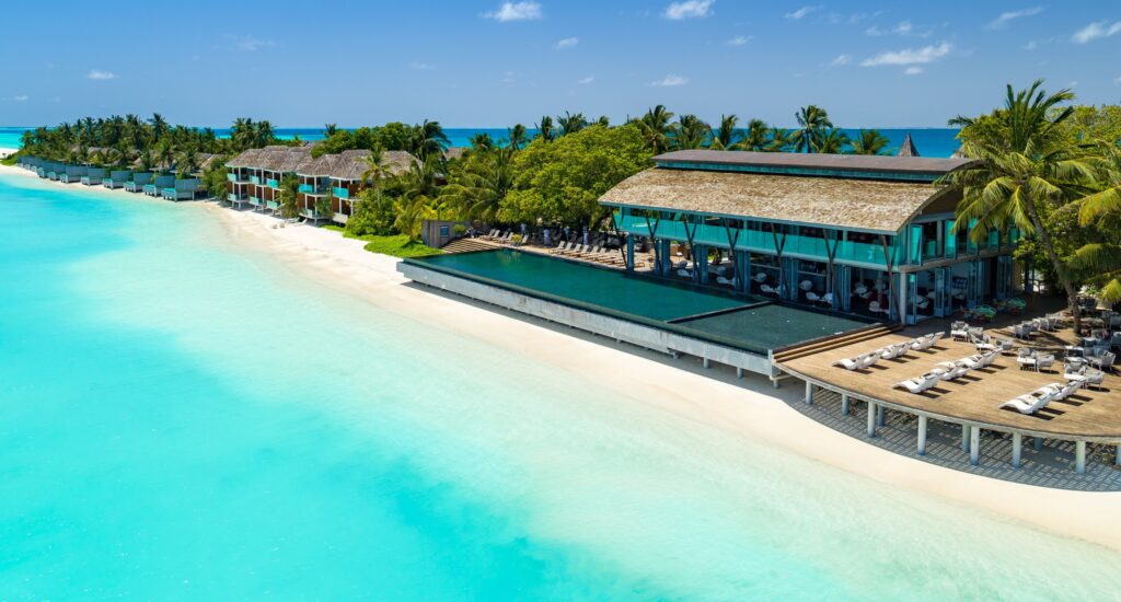 Kuramathi resort Maledivy