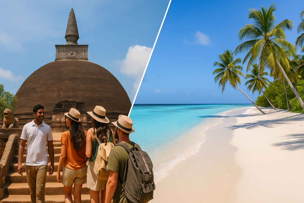 Skupinový pobyt na Srí Lance a na Maledivách s českým průvodcem